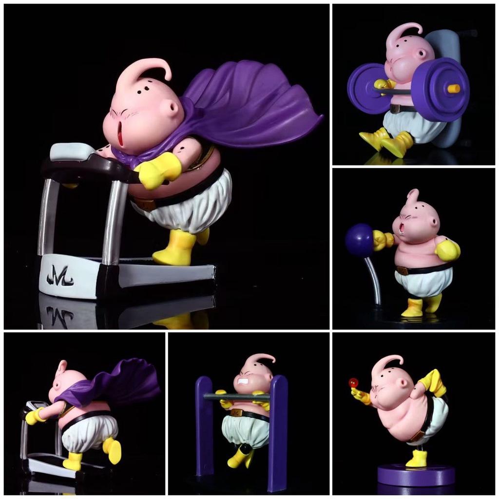 Dragon Ball Z Majin Buu Figure Cool Cute And Eco-friendly Pvc Material For Fitness Fans