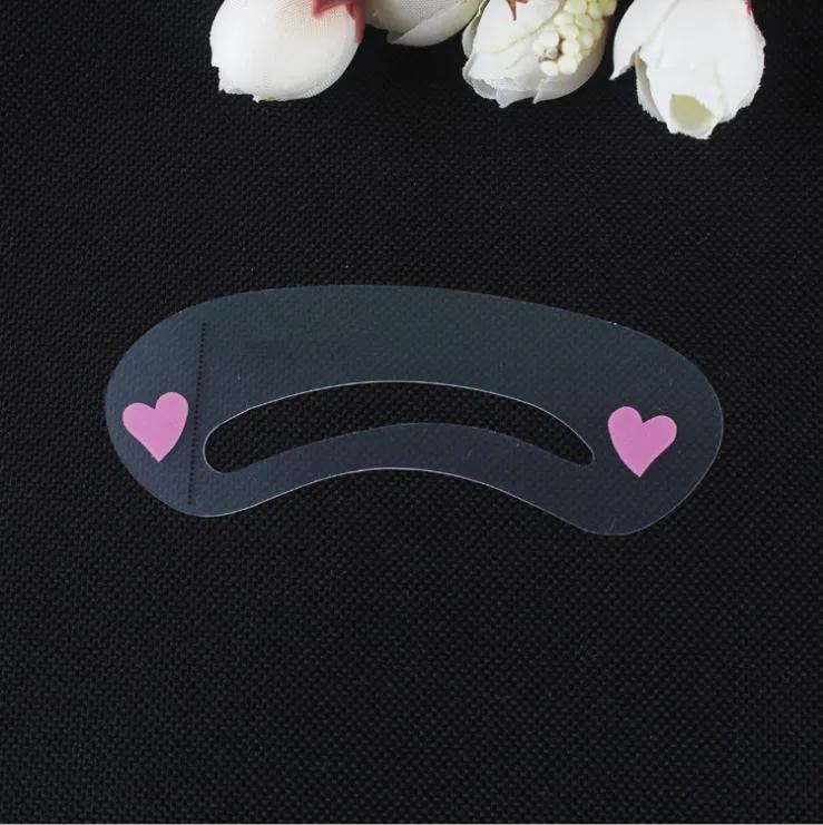 Hot Sale 30pcs  3 Types Eyebrow Shaping Stencils Thrush Card Tool Card Template Assisted Device Card Easy Makeup Beauty Girl