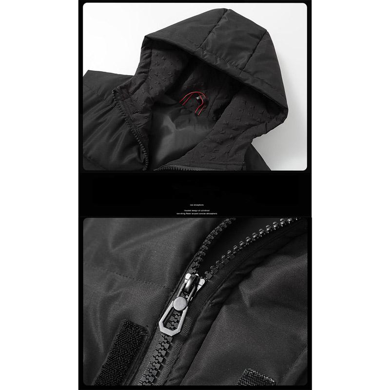 Зимний пуховый хлопковый жилет больших размеров, верхняя одежда, мужской утепленный теплый жилет с плечами, куртка 4XL-12XL