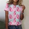 Women's T-shirt 3D Flamingo Print Fashionable O-neck Casual Large Women's Casual Top Harajuku Girl Short Sleeved Loose Fitting Women's Clothing