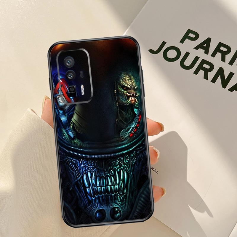 Чехол Alien Predator для Xiaomi 14 15 Ultra 13T 14T 15T 17 Pro Max POCO X7 X5 X6 Pro F5 F6 F7 F8 Pro Чехол