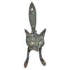 Fox Head Door Knocker - Fox Door Knocker - Door Knocker Fox - Antique Fox Door Knocker - Brass Fox Door Knoer - Borass Door Knocker