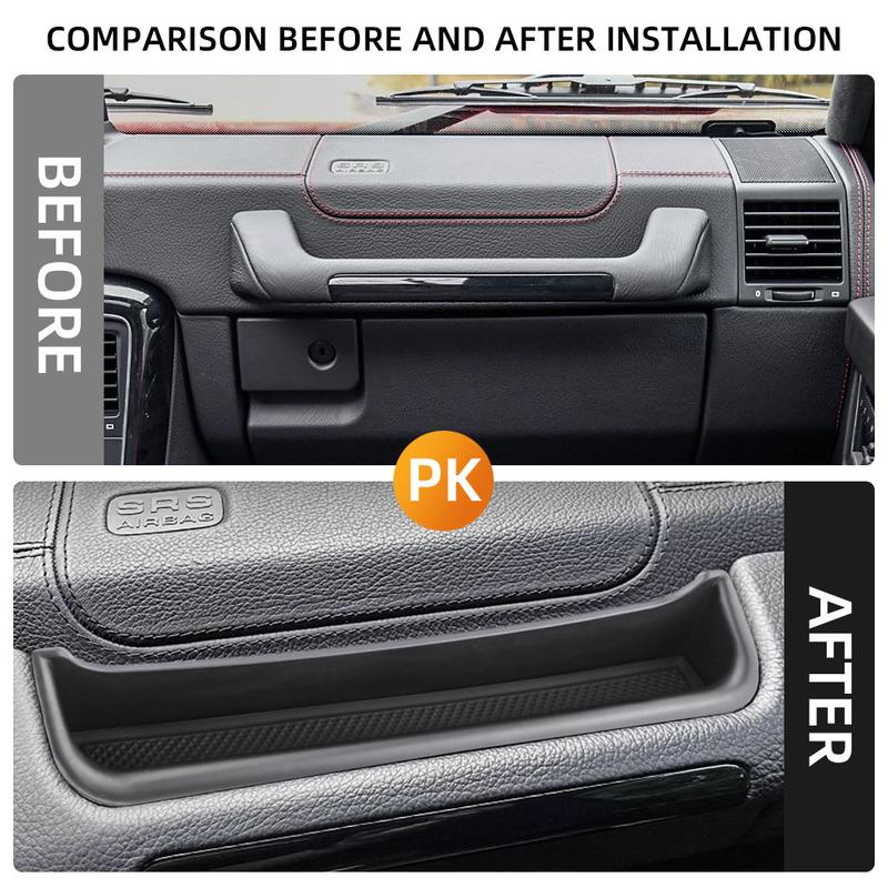 Passenger Grab Handle Storage Box Co-pilot Organizers for Mercedes Benz G Class W463 2004-2018 Car Accessoires