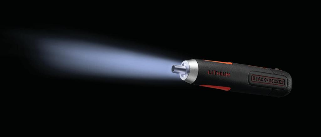 Cordless Push Driver Rechargeable Screw Tightening Easy Assembly Aluminum Case 26 Bits Included BLACK+DECKER 3.6V [Online Exclusive] BD40K27A-JP