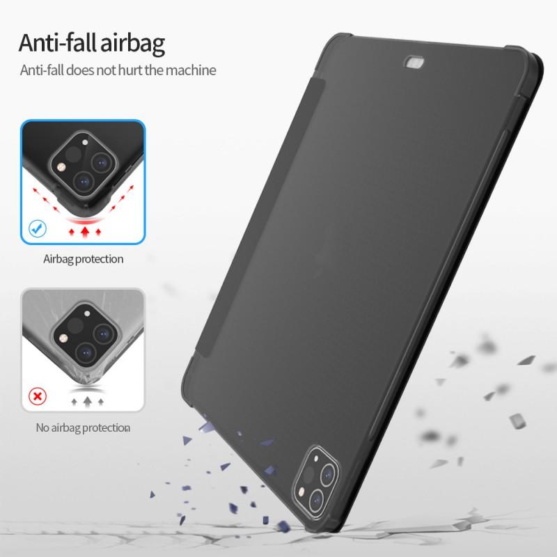 Ударопрочный ТПУ чехол для iPad Pro 12.9 Air 4 С держателем для стилуса Функцией подставки Тонкий Мягкий чехол