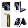 For ZTE Nubia Flip2 5G Case PU Leather+PC Card Holder Mobile Phone Cover