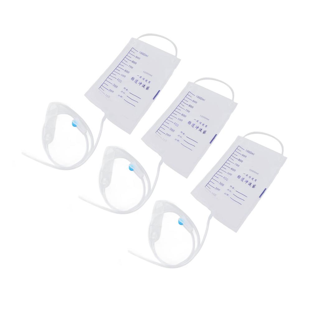 20 шт. набор клизм 1000 мл одноразовые гигиенические клизмы для очищения кишечника от запоров