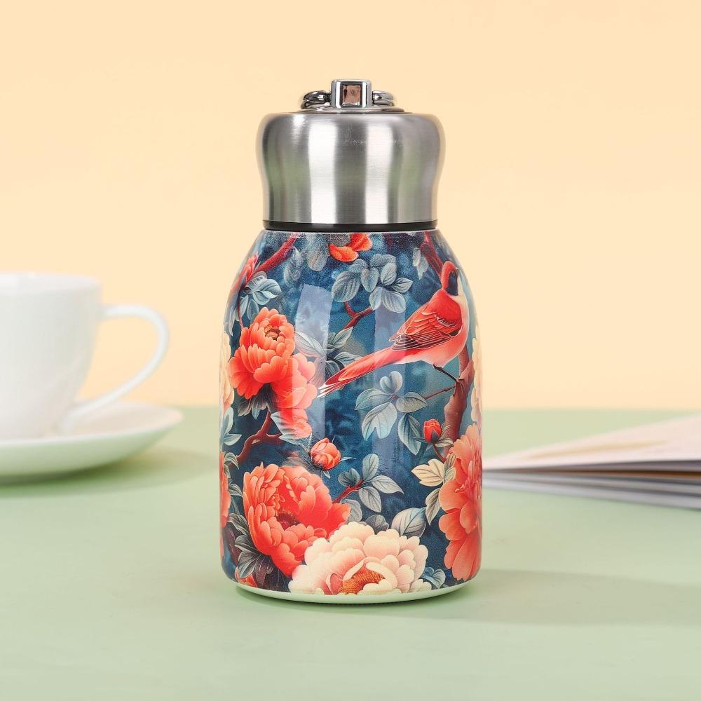 Непроливаемая Изолированная Кружка Кружка для Кофе из Нержавеющей Стали Тонкая Изолированная Термобутылка для Воды Спорт