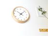 KATOMOKU Muku Clock 13 Natural Radio Clock with Continuous Second Hand Radio km-104NARCS 306mm (SKP Clock)