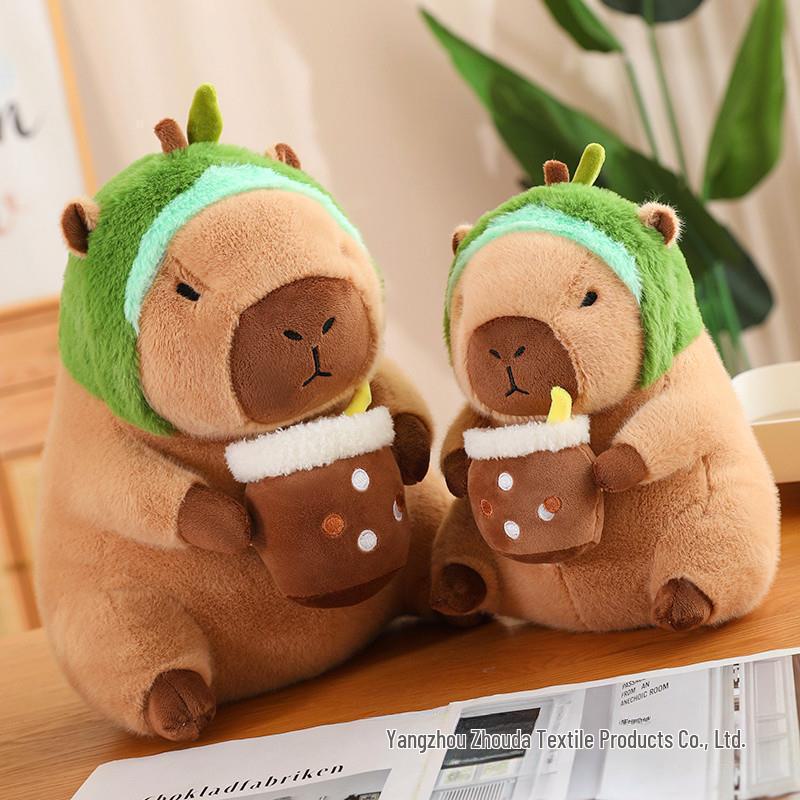 Плюшевая игрушка Капибара - Милая и трансформируемая плюшевая кукла для детского подарка на день рождения