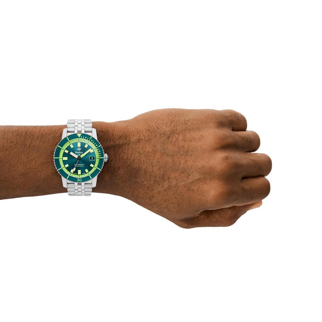 Аналоговые часы Zodiac из нержавеющей стали ZO9310 Мужские