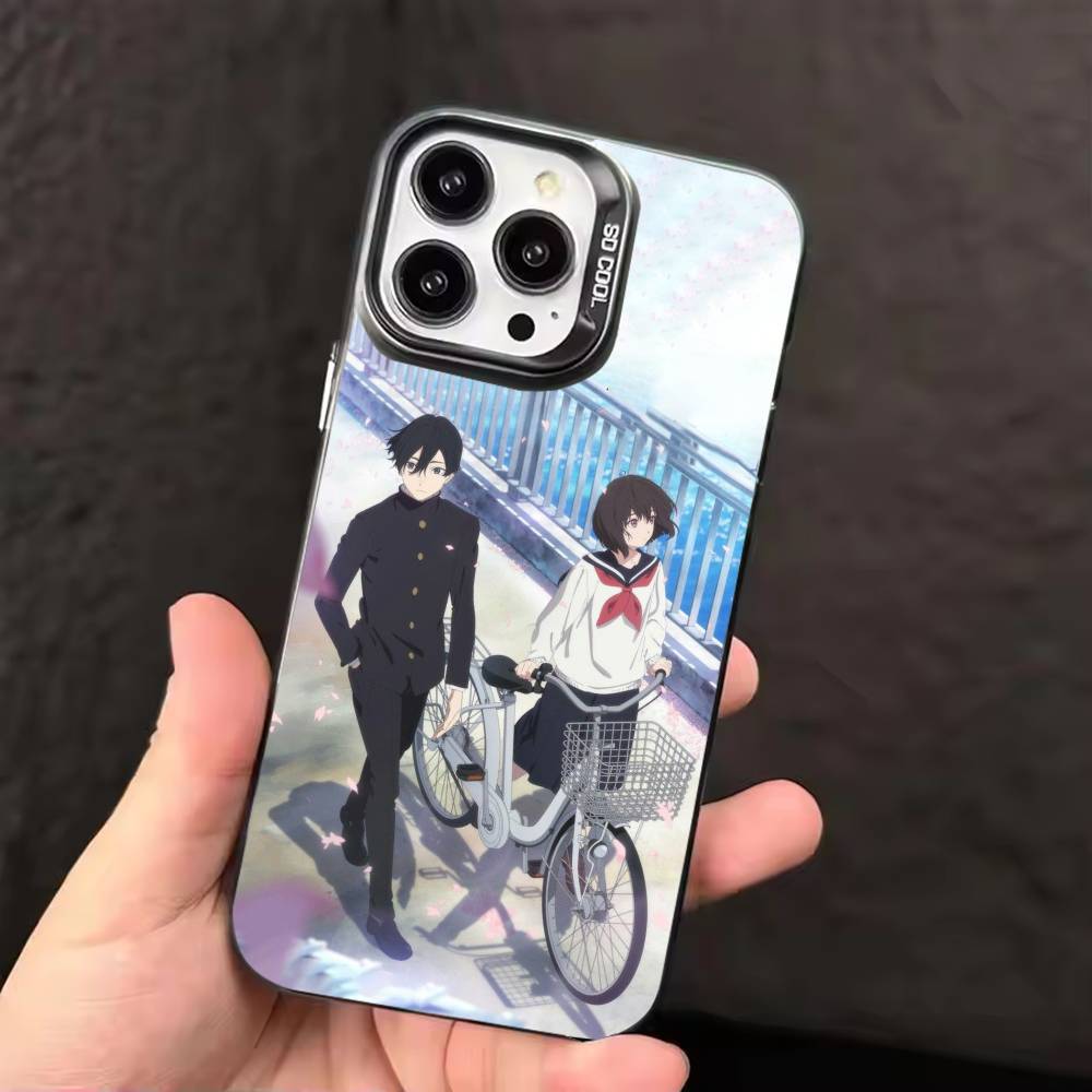 Аниме Shoushimin Чехол для телефона Цвет Серебристый Корпус Для IPhone 17 16 15 14 13 12 11 Pro Max Plus