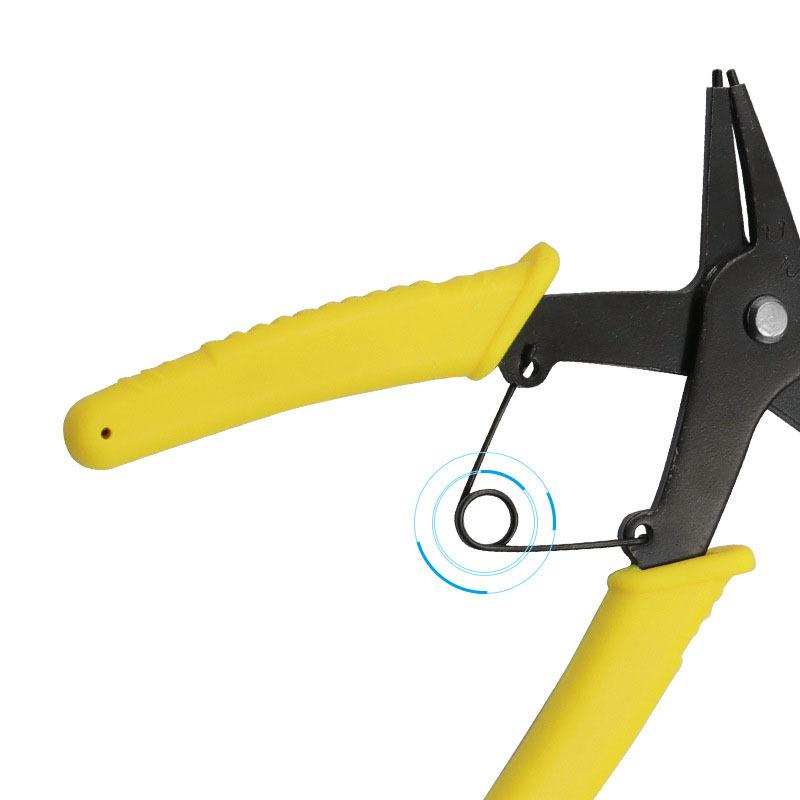 Wo In One Dual Purpose Circlip Pliers Internal and External Circlip Pliers Spring Disassembly and Assembly Retaining Ring Pliers Internal and External