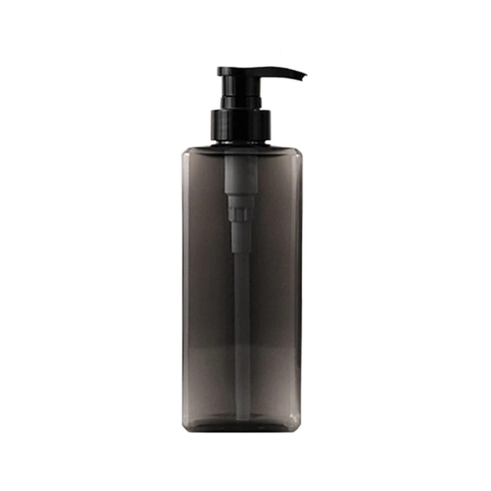 400/500ml Soap Dispensers Empty Square Design Lotion Pump Bottle Press Type Refillable Shampoo Sub-bottling Travel Shower Use