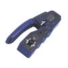 VCE GJ670BL Penetration Type RJ45 Crimping Tool Crimping Pliers Cutting During Crimping Compatible with CAT6A CAT6 CAT5E Penetration Type RJ45