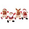 Christmas Ornament Dolls - Dancing Fabric Hanging Decorations & Gifts
