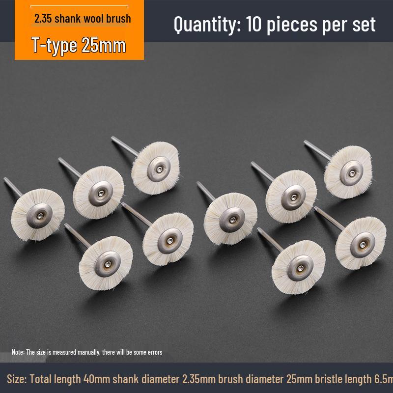 Electric Grinder Steel Wire Brush Polishing Head for Rust Removal and Walnut Polishing