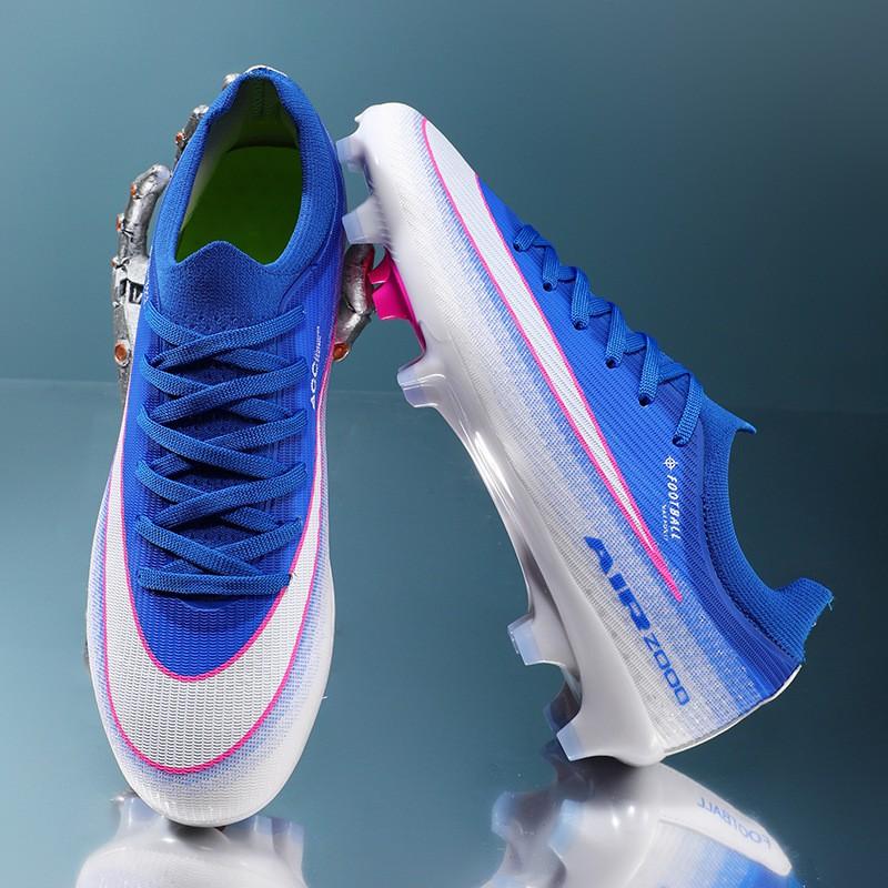 Youth Low-Cut Football Cleats TF Studs Artificial Natural Grass Training Match Sports Shoes