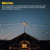 5m Solar 20 Led String Lights 8 Modes Outdoor Ip43 Waterproof Edison Light Bulb Garden Decor Lamp