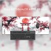 Mouse Pad Cherry Blossom Pagoda Gaming printon demand New Computer Large Custom Mousepad XXL Desk Mats Soft Office Non-Slip
