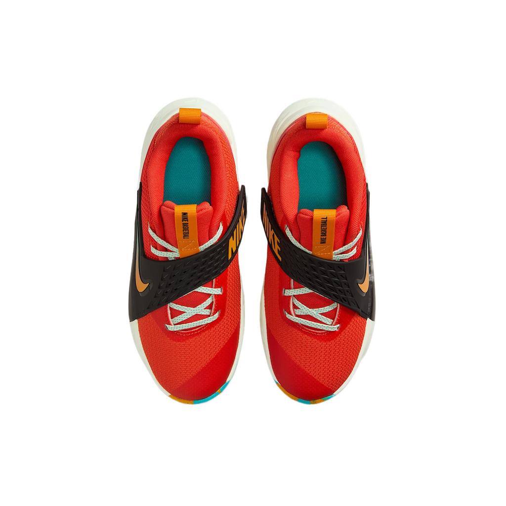 Nike Team Hustle D12 GS Насыщенный красный Детские кроссовки Пыльный кактус Вольт-оттенок Апельсиновая корка HF6279-601