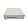 White Cash Drawer WS-405, Compatible with POS Registers Such As Wasin Tech AirREGI, Large Printer Connection (DKD)