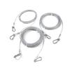 3m-15m Stainless Steel Clothesline, Portable Windproof Indoor/Outdoor Clothes Drying Camping Supplies Clothes Line