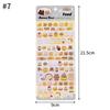 3D Cute Animals Stickers Cartoon Scrapbook DIY Stickers 3D Korean Stickers Three-Dimensional Sticker Notebook Kawaii Decals