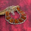 Baltic Amber Slice Necklace, 925 Solid Sterling Silver Gemstone Jewelry, Handmade Necklace For Mother Day