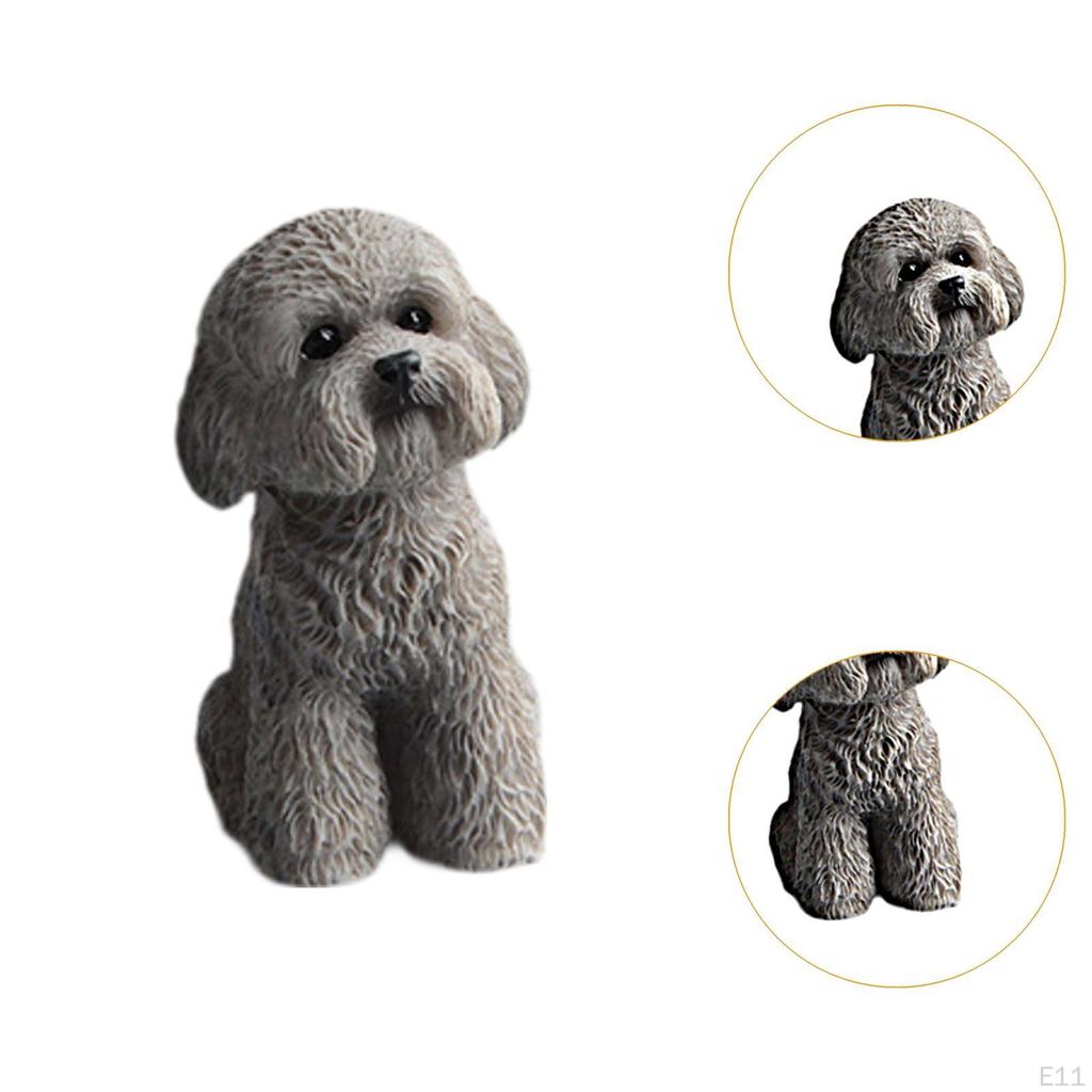 Фигурка собаки для украшения салона автомобиля Бонсай Микро Ландшафт Офис