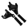HDBUBALUS Motorcycle Rear Passenger Footpegs Tandem Step Kit Compatible with Harley Sportster Iron XL 883 2014-2022