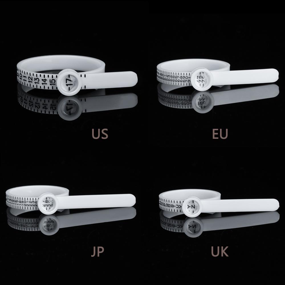 Женские размеры от AZ с лупой, обручальное кольцо, калибр для кольца, измеритель размера, настоящий тестер