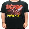 AC_DC Футболка Pwr Up Power Up Неоновый Логотип Живой Группы Официальная Унисекс Черный
