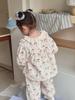 Новая весенняя пижамная одежда для малышей Princess с длинными рукавами - Sweet Home Style для детей