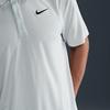 Nike Dri-Fit Удобная Мягкая Модная Универсальная Футболка-Поло с Коротким Рукавом Мужские топы Светло-Голубой FZ7530-110