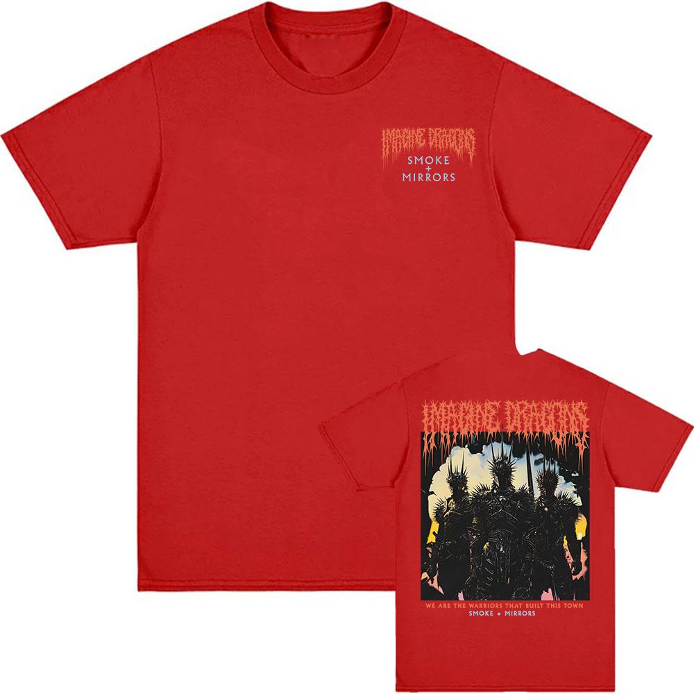 Cotton Tees Reflections From The Vault of Smoke + Mirrors Album 2025 Tshirts Imagine Dragons Graphic Print T-shirt Mens T Shirt
