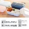 CB Japan Domeman 400 DSK Bento Soft and Easy to Dome Secure with Double Sealing to Prevent Leaks Box, 400ml, Pink, Serve, Lid, 4-Point Locking,