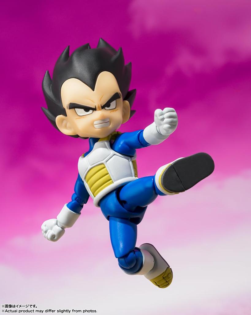 TAMASHII NATIONS Dragon Ball DAIMA Веджета 70 мм ПВХ ABC Окрашенная Подвижная Фигурка S.H.Figuarts (Мини) -DAIMA- Приблизительно. &