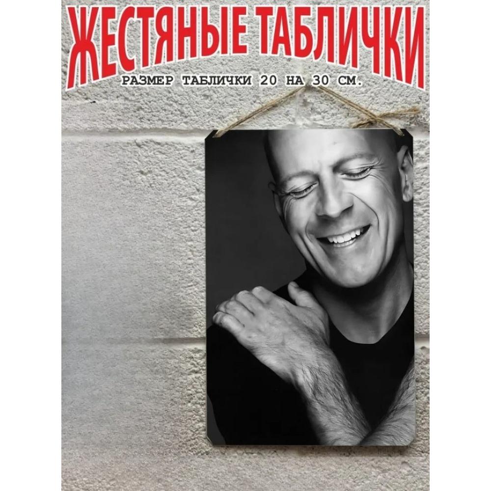 Металлический Декор Стен, Постер с Портретом Брюса Ли для Домашнего Интерьера