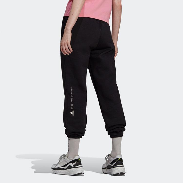 (WMNS) adidas by Stella McCartney Agent of Kindness Свободные спортивные штаны Азиатский размер 'Черный' Женские HD9055