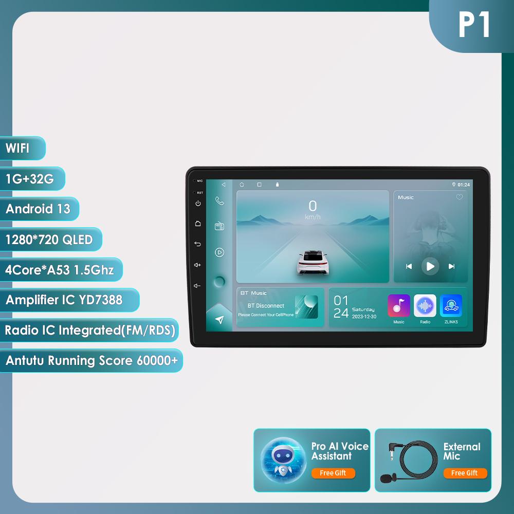 OSSURET Citroen Berlingo B9 Peugeot Partner 2008-2019 Автомобильный Радиоприемник Мультимедиа Навигация GPS 2 Din Android 13 Автомагнитола CarPlay Стерео Интеллектуальный Экран