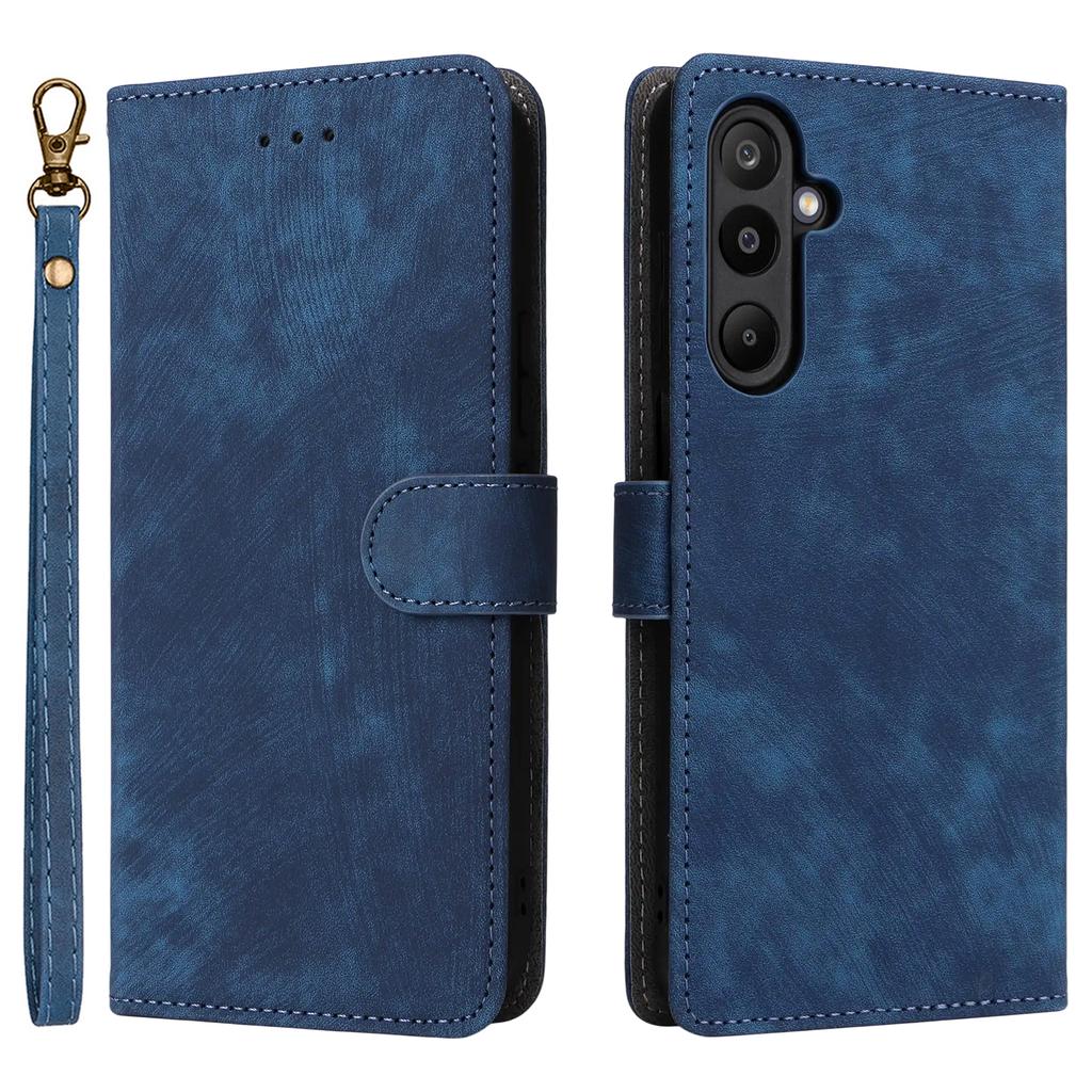 Чехол-кошелек для Samsung Galaxy M16 5G/F16 5G с RFID-блокировкой, обложка-подставка из ПУ кожи с ремешком