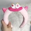 Anime Super Cute Crab Headband New Dinosaur Design Hairband Hair Clip Accessory for Women and Men Funny Cartoon Style