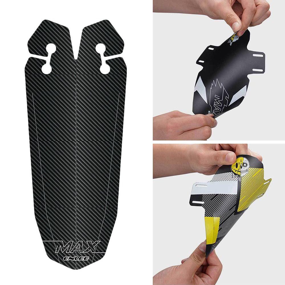 PP Bike Fender Multicolor Saddle Mud Guard Wings Durable Bicycle Mudguard Outdoor Sports