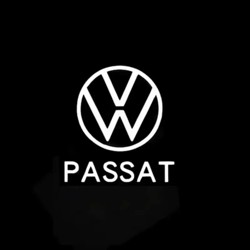 ZDFVU1 For VOLKSWAGEN VW LED Car Door Logo Light for VW Volkswagen R Golf 5 6 7 GTI GTD GTE Touareg CC Passat B6 B7 B8 B9 C6 C7 C8 Tigu b2