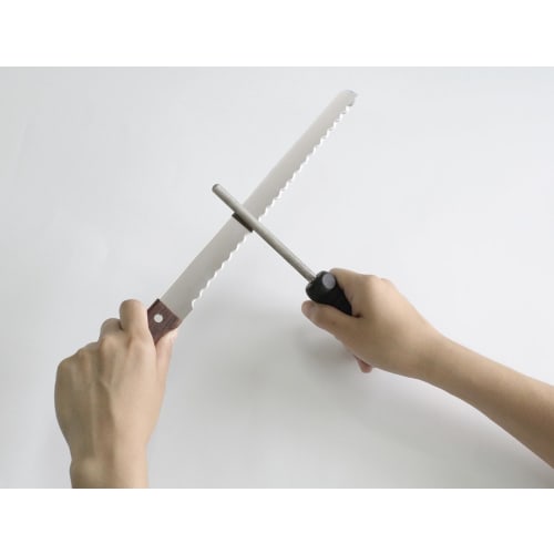 Ryuhomaru Diamond Sharpener for Kitchen Bread Knives, No. 1125
