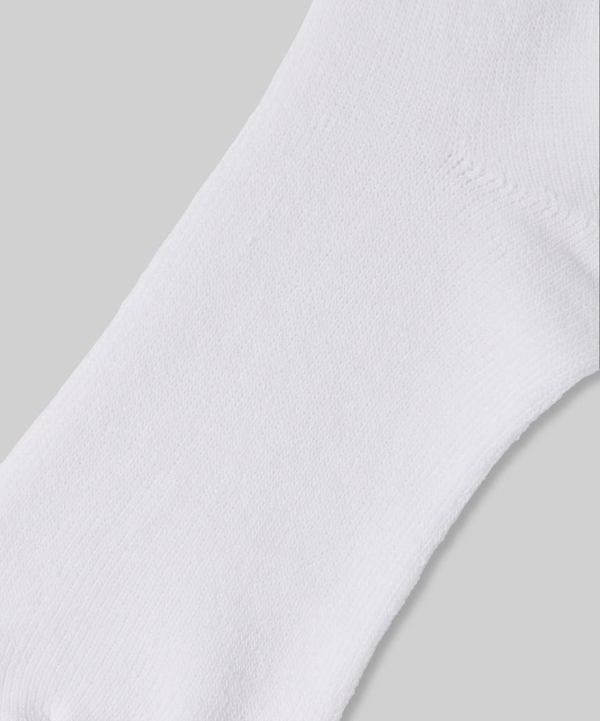 MUSINSA STANDARD Heritage Athletic Crew Socks 7-Pack [White/Black]