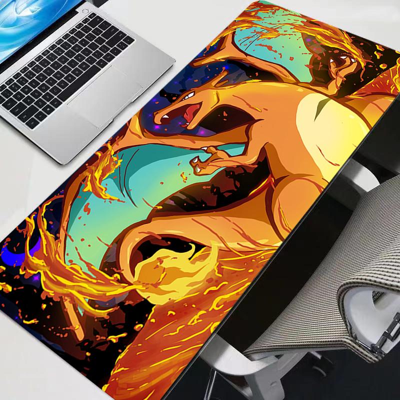 Mouse Pad Pokemon Pikachu Gaming Large Dywan Gamer durable Keyboard Desk Mat Table Carpet Mousepad XXL x For Computer