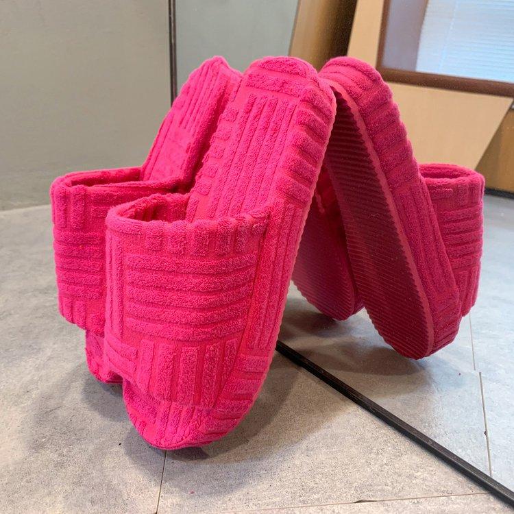 Женские домашние тапочки из искусственного меха, модная обувь, женские слипоны на плоской подошве, женские шлепанцы, меховые тапочки