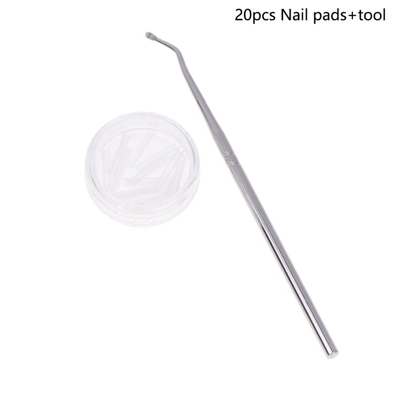 Крючок для ухода за вросшими ногтями, двухсторонний, для коррекции вросших пальцев ног, пилка для маникюра и педикюра, инструмент для ухода за чистыми ногтями ног